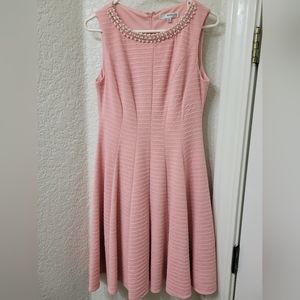 Sleeveless A-line dress - 6